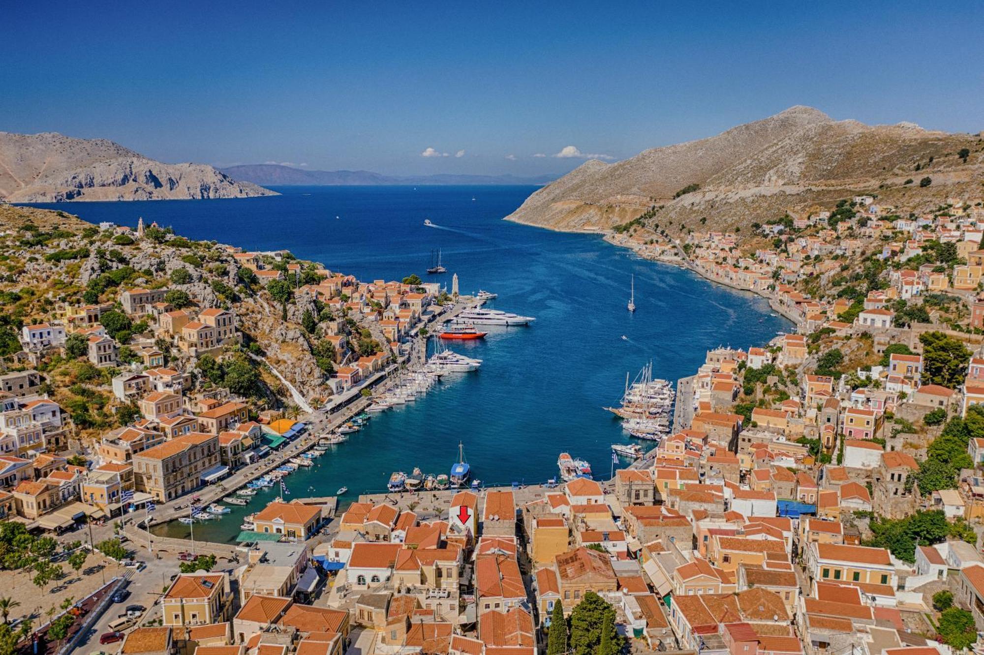 Ferienwohnung The Old Symi Exterior foto